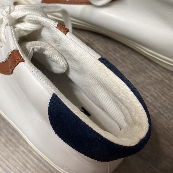 Madewell Sidewalk High-Top Sneakers in Colorblock Leather - Picture 11 of 14